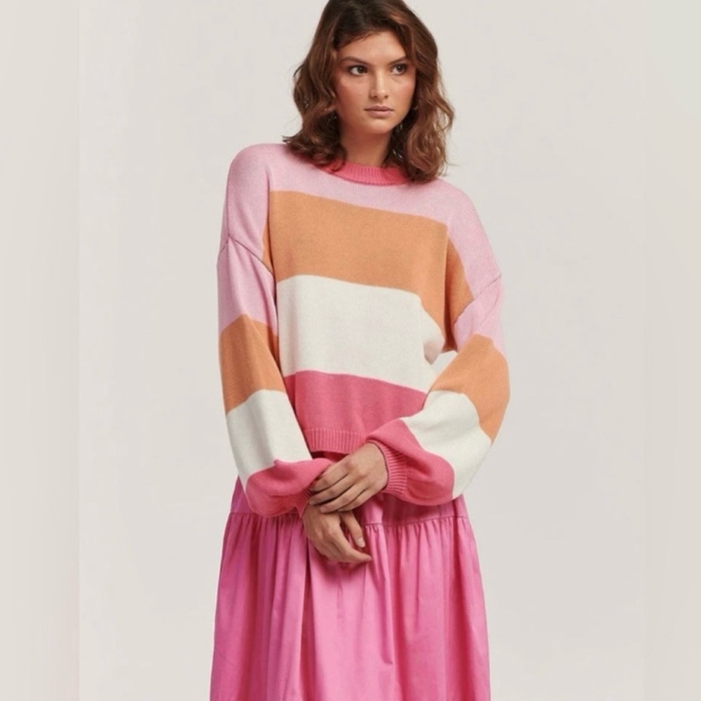 Charlie‎ Holiday/Anthropologie Penny Knit Sweater Size M/6